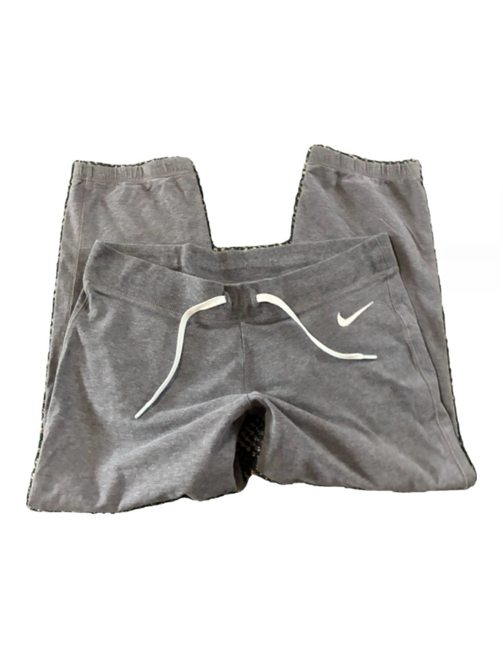2000s vintage active wear Nike Gray Sweatpants with Drawstring